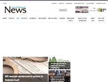 Tablet Screenshot of newrichmond-news.com